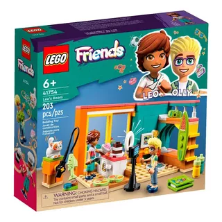Lego Friends Quarto Do Leo 203 Peças 41754