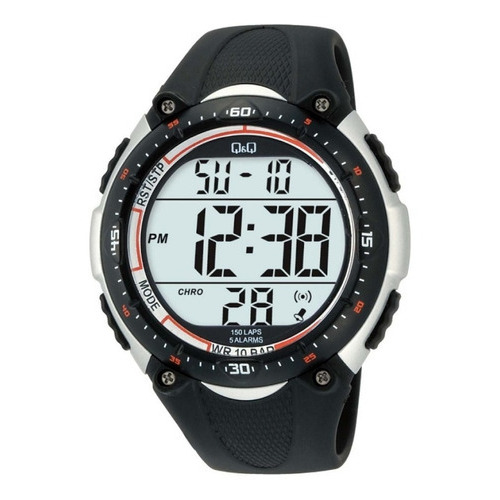 Reloj Para Hombre Q&q M010 M010j002y Negro