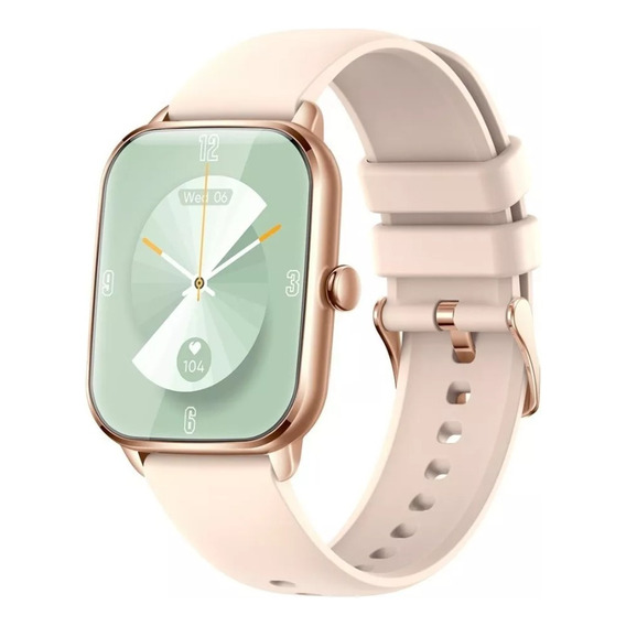 Reloj Inteligente Mujer Gold Smartwatch Llamadas Bluetooth