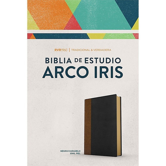 Biblia De Estudio Arcoiris Rvr1960 Imitación Piel