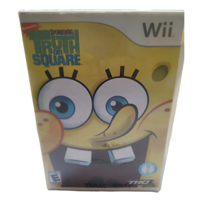 Juego Bob Esponja Truth Or Square Nintendo Wii