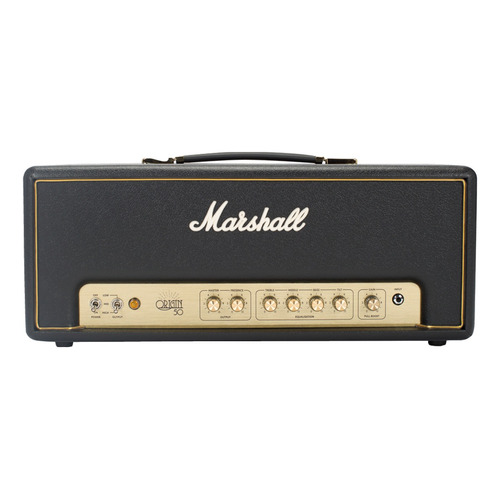 Amplificador Marshall Origin Origin50H Valvular para guitarra de 50W color negro 120V