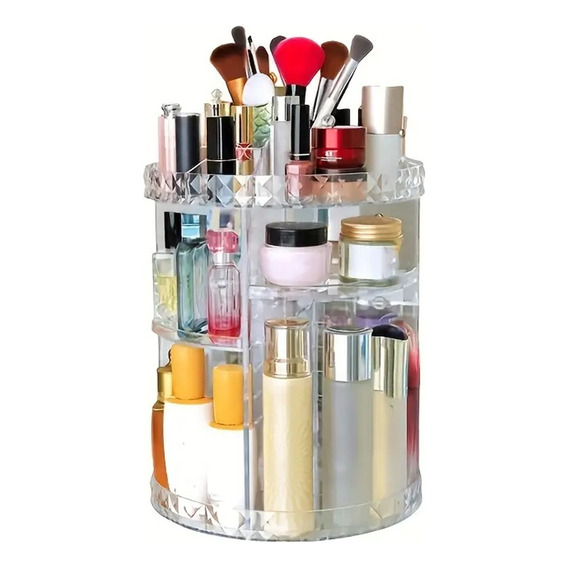 Organizador De Maquillaje Perfumes Giratorio 360° 3 Niveles 