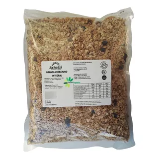 Granola Orgánica X 1,5 Kg Schatzi Sin Aceite Y Sal Agregados