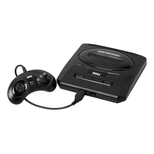 Consola Sega Genesis 16B  color negro