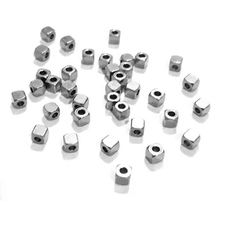 Cubos Acero Quirurgico 3 Mm Pack X 20 Unidades