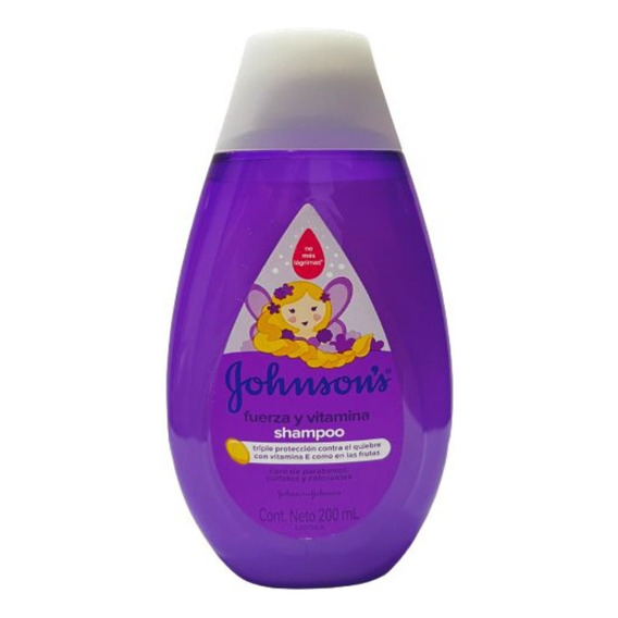 Shampoo JOHNSON’S® Fuerza y Vitamina 200 ml.