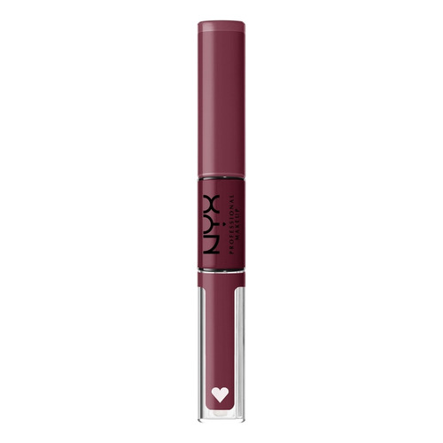 Labial Líquido Nyx Shine Loud Vegano De Larga Duración Acabado Perlado Color NEVER BASIC