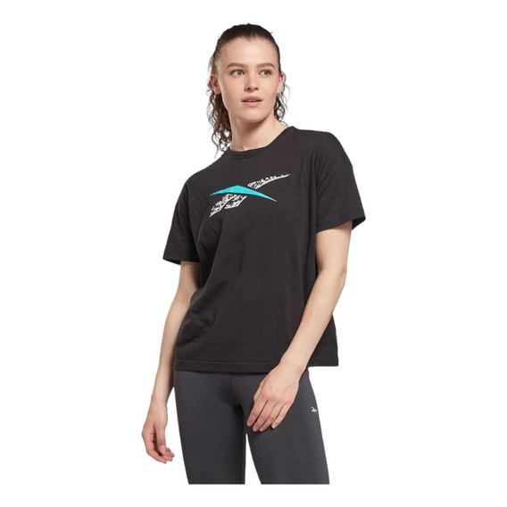 Playera Mujer Dama Reebok Deportivo Casual Te Graphic