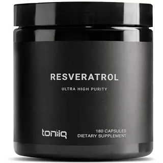 Resveratrol 180 Capsulas Toniiq - Unidad a $1910