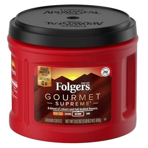 Café Folgers Gourmet Supreme 686g Importado