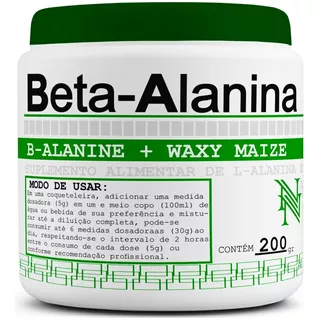 Beta Alanina Com Wazy Maize 100% Puro Com Insumos Importados - 200g