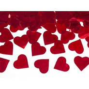 Papel Confetti Forma Corazon Rojos Bodas San Valentin