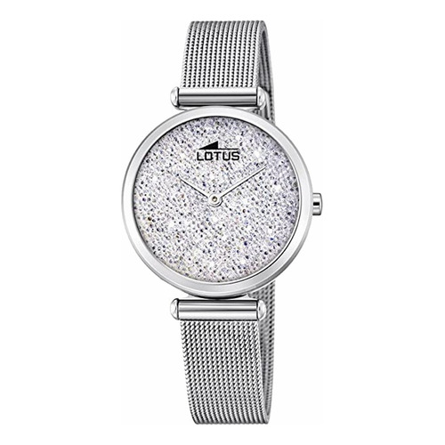 Reloj Lotus Bliss Swarovski 18564/1 Original Agente Oficial Color De La Malla Plateado Color Del Bisel Plateado Color Del Fondo Blanco