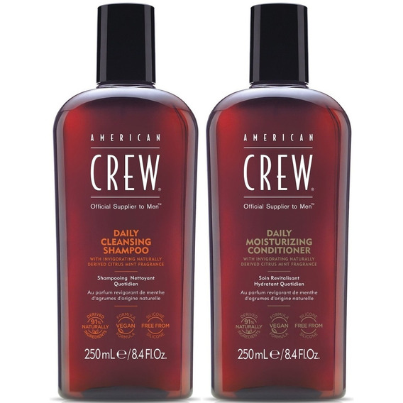 Pack Daily Shampoo + Daily Conditioner American Crew Men