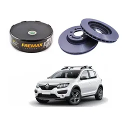  Disco Freio Dianteiro Sandero Stepway 1.6 2014 A 2020