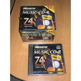 Cd Virgenes Para Grabar Música Music Cd R Marca Memorex