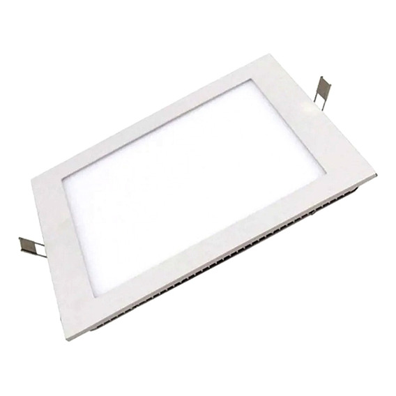 Panel Plafon Led Empotrable Embutir Cuadrado 6w 220v