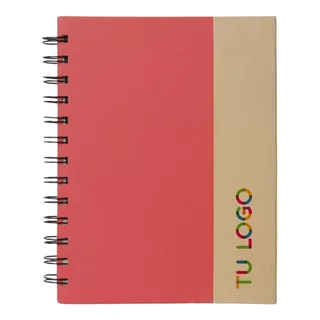 10 Cuadernos A5 Rayados Personalizados Logo Full Color