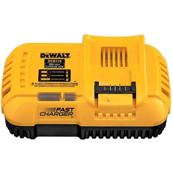 Cargador De Batería Dewalt Flexvolt Dcb118 20v/60v Ion Litio