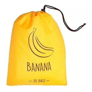 Sacola Para Conservar Alimentos - Banana