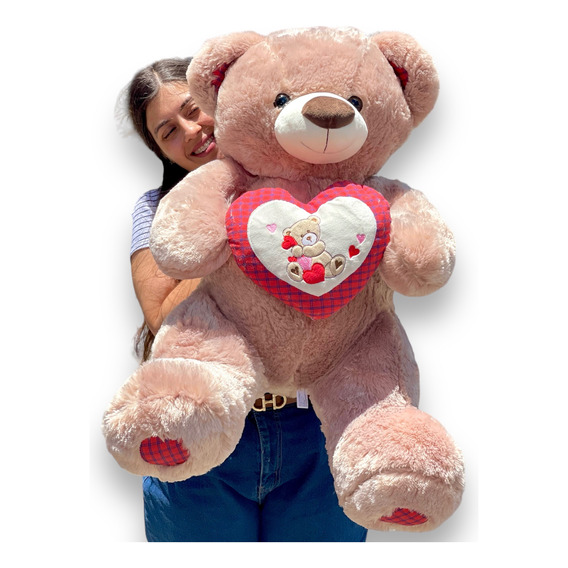 Oso De Peluche Grande 80cms + Perfumado + Obsequios