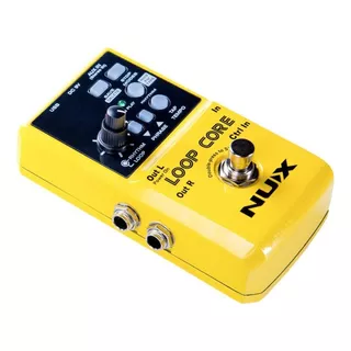 Pedal De Efecto Nux Loop Core  Amarillo