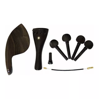 Acessorios Violino 4/4 Kit Madeira Ebano - Barth Violins