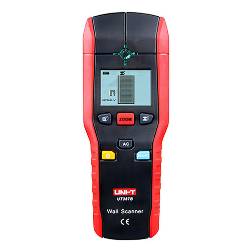 Escaner De Pared Detector De Metales Ut387b Uni-t Color Rojo