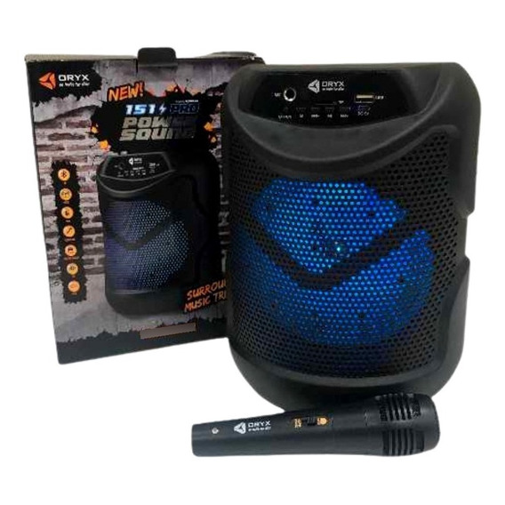Parlante Bluetooth Oryx 151 Pro Portatil Con Microfono