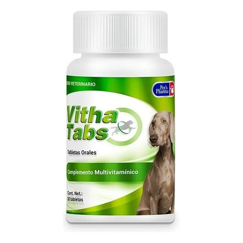  Pets Pharma Vitha Tabs 30 Tabletas Perros Multivitaminico