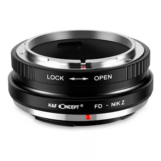 Adaptador Lentes Analogos Canon Fd A Nikon Z Z6 Z7 Z50 K&f