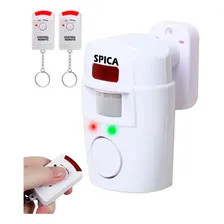 Alarma Domicilio Inalambrica Sensor De Movimiento Libercam Als-300 Sirena Control Color Blanco