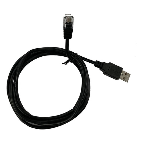 Cable De Comunicación Usb Para Equipos Anviz A300 Ep300 Color Negro
