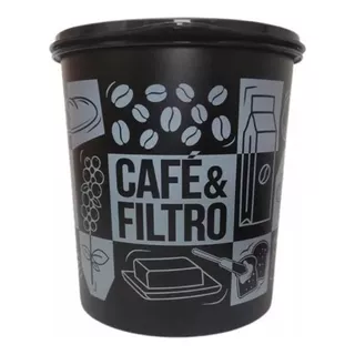 Tupperware Tupper Caixa Café E Filtro 3,7l Linha Pop Box