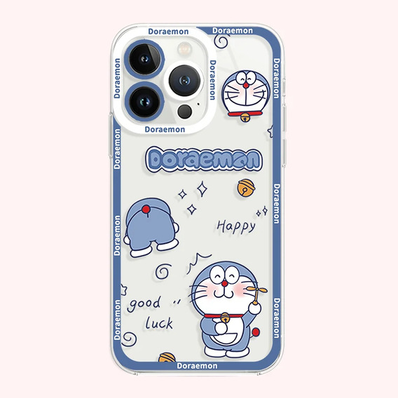 Funda De Silicona Blanda De Dibujos Animados Doraemon Para I