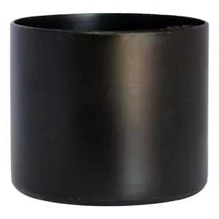 Mamute Santos Ponteira Pé De Mesa Tubular Com Tampo De Granito Capa 7,4cm Cor Preto