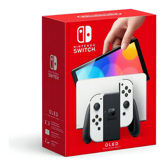  Consola Nintendo Switch Oled Blanco Color White Ade