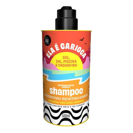 Shampoo Nutritivo Revitalizante Ela E Carioca Lola 500 Ml