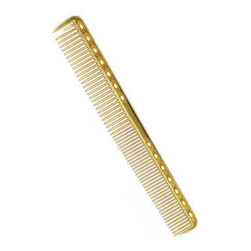 Peine antiestático de metal inoxidable Dk Gold de 17,8 cm