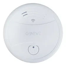 Sensor Detector De Humo Alarma Smart Wifi App Tuya - Geneve Color Blanco