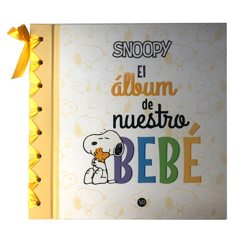 Snoopy: El álbum de nuestro bebé, de Náon Roca, Enriqueta. Editorial VR Editoras, tapa dura en español, 2020