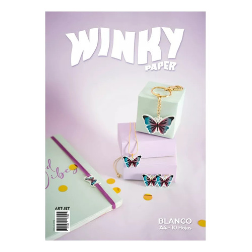 Winky Paper - Blanco - Art Jet® - A4 X 10 Hojas