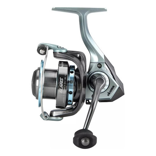 Reel Frontal Okuma Alaris Als30 3+1 Rulemanes Spinning Color Gris Lado De La Manija Derecho/izquierdo