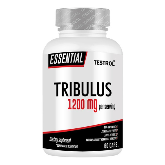 Tribulus 1200 Mg | Testrol | Essential | 60 Caps