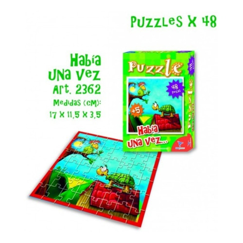 Rompecabezas Infantil Puzzle 48 Piezas Había Una Vez