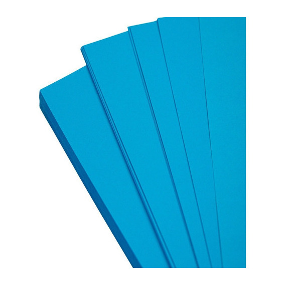 Hojas De Papel Bond Colores Intesos 100 Piezas 75g Apsa Color Azul Marino