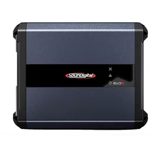 Módulo Amplificador Soundigital Sd1600.1 Evo 5 1 Ohm Cor Preto