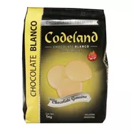 Chocolate Blanco Codeland X 1 Kg Sin Tacc