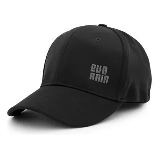 Gorra Flexfit Negro Liso Cerrada Beisbol Elastizada Eva Rain